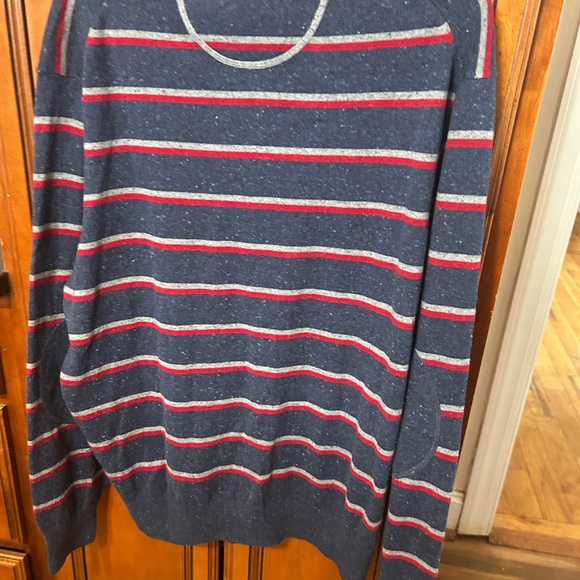 Striped Sweater - Blue and Red - Picture 7 of 9